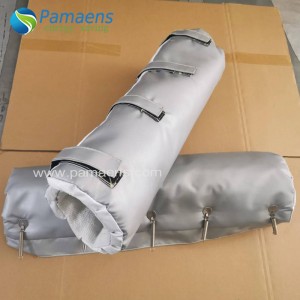 High Temperature Thermal Insulation Jackets for Exhaust Pipes, Easy to Install and Remove