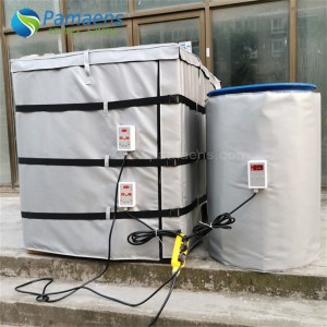 Custom Removable Industrial Electric Heating Jackets for Tanks and Drums