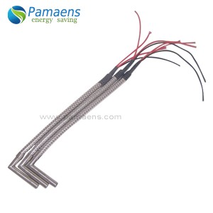 High Quality Waterproof Heating Element with Right Angel Lead with Two Year Warranty