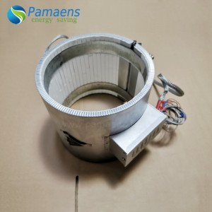 High Power Density Ceramic Insulated Band Heater with Lifetime More Than 5 Years