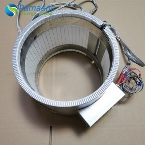 High Power Density Ceramic Insulated Band Heater with Lifetime More Than 5 Years