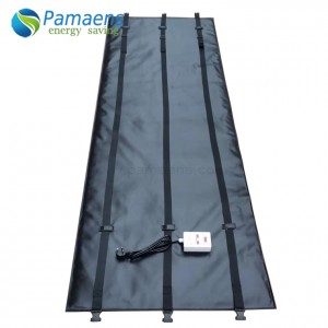 Customized 55 gal Drum Heater Blanket with Thermostat and Overheat Protection