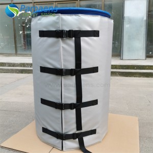 Customized 200L Plastic Drum Heater Belt with Thermostat and Overheat Protection