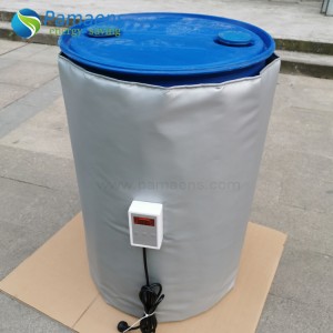 Customized 200L Plastic Drum Heater Belt with Thermostat and Overheat Protection