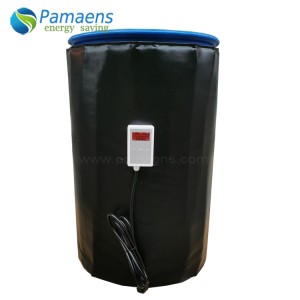 Factory Supplied Electric 5/15/30 or 55 Gallon Heavy Duty Drum Heaters Blankets With Thermostat