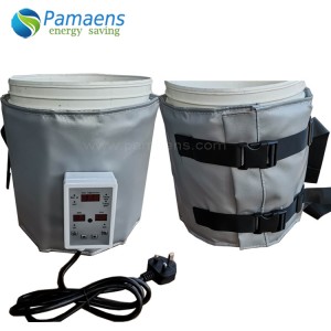 Durable Heating Jacket Blanket for Plastic Bucket, Bucket Warmer with Temperature Control