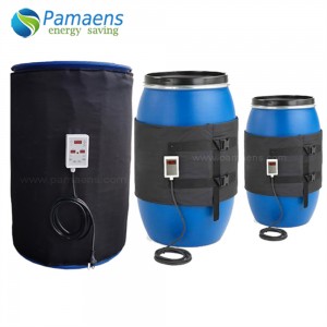 High Quality 5 to 55 Gallon Drum Heaters Metal and Plastic Drum Heating Blankets Made by Chinese Factory