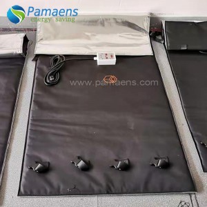 Durable Drum Heated Jacket Cover with Adjustable Thermostat Used for Heating Milk, Honey, Oil without Pollution