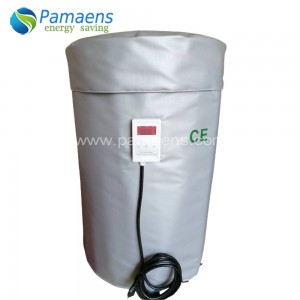 High Quality 5 to 55 Gallon Drum Heaters Metal and Plastic Drum Heating Blankets Made by Chinese Factory