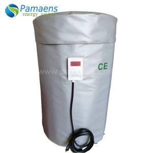 Flame Retardant Heavy-duty 55 Gallon Electric Thermal Jacket and Adjustable Thermostat and Overheat Protection