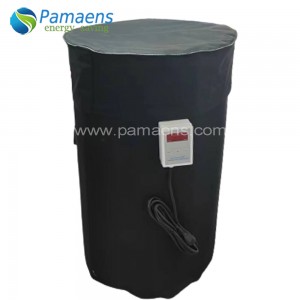 High Quality 55-Gallon Insulated Power Drum Heater / Barrel Blanket Made by Chinese Factory