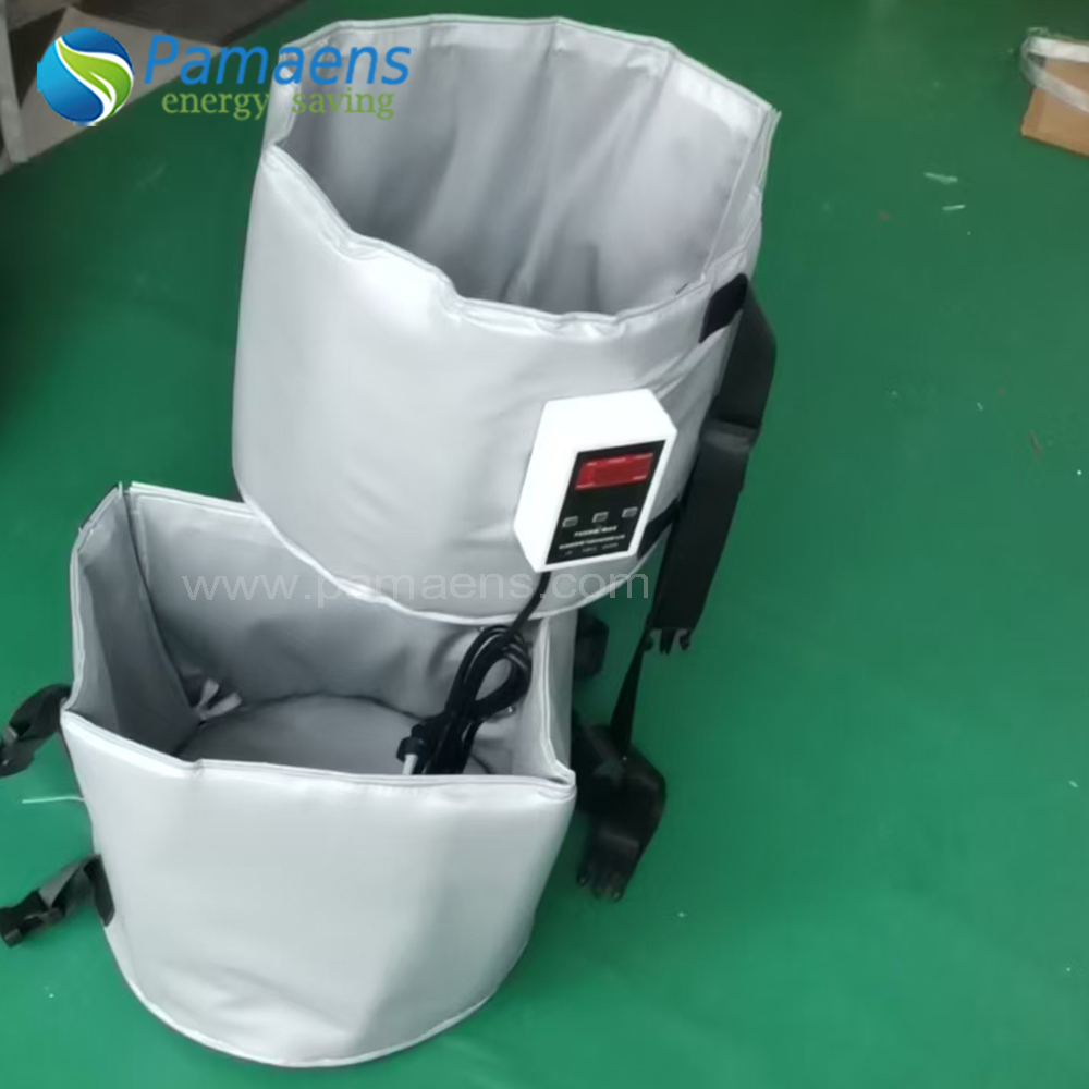 Factory Supplied 5 Gallon 20 – 25 Liter Drum Heater Jacket with Bottom Heating and Adjustable Thermostat and Overheat Protection Featured Image