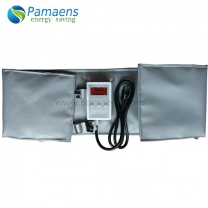 Heating pad for drums, tanks, containers, pipes