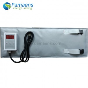 Heating pad for drums, tanks, containers, pipes