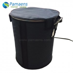 55 Gallon Insulated Drum Heating Blanket w/Fixed Thermostat