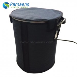55 Gallon Electric Drum Heater Blankets with Adjustable Thermostat and Overheat Protection