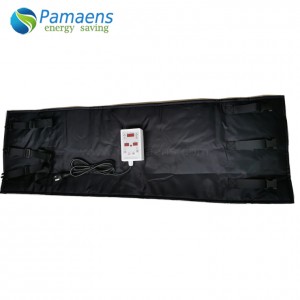 200L Rotary Drum Heater With Temperature Controller with 10mm Thermal Insulation