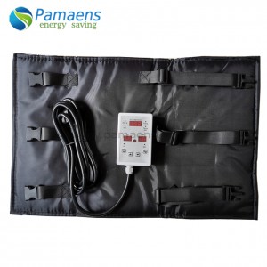 Pipe Curing Heater Blanket Mat with Thermostat and Overheat Protection