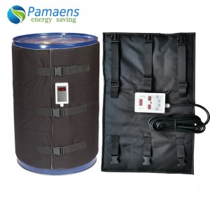 200L Rotary Drum Heater With Temperature Controller with 10mm Thermal Insulation