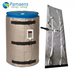 Heating Jacket Temperature Controlled 200L Drum Heater with 10mm Thermal Insulation