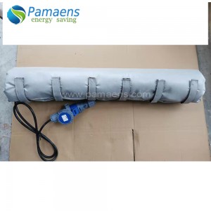 High performance Custom Waterproof Flexible Pipe Heating Jacket, Anti Freezing Jacket