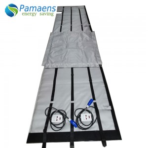 Flame Retardant Heat Blanket for 1000 liters IBC Plastic Tank with Digital Thermostat