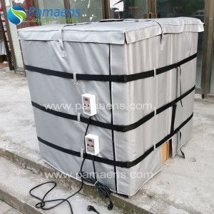 Easy to Install and Remove IBC Heating Jackets & Insulated Drum Heaters with Digital Temperature Controller