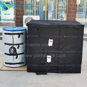 IBC Container Heating Jacket Drum Heater Blanket 55 Gallon to 275 Gallon with Thermostat