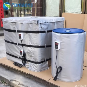 10% Off, Chinese Factory Sell Customized Waterproof IBC Tote Flexible Heating Jackets Made in China