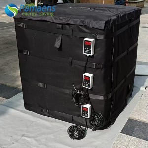 PAMAENS Factory Supplied Directly Customized Waterproof 275 Gallon IBC Tote Flexible Heating Jackets