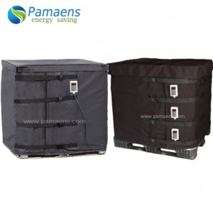 Popular Custom Power Blanket for 1000 L IBC tote, Best Choice for Heating Oil, Honey, Water