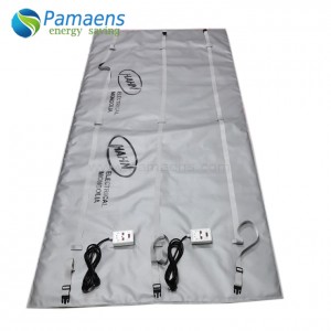 Water/Oil Proof IBC Tank heater Heating Blanket with Thermostat and Overheat Protection