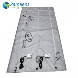 Water/Oil Proof IBC Heater Jacket with Thermostat and Overheat Protection