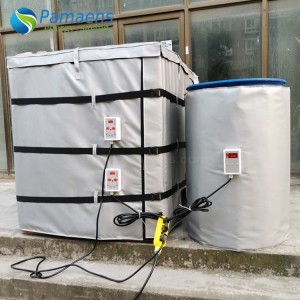 Customized 200L Plastic Drum Heater Belt with Thermostat and Overheat Protection