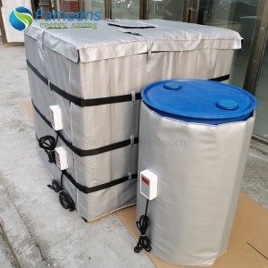 Customized Heating Blankets for 55 Gallon Barrels with Thermostat and Overheat Protection