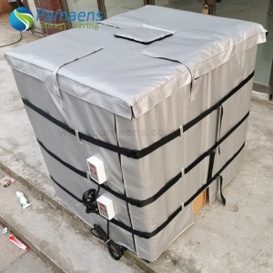 Flame Retardant 1000 Liters Heating IBC Blanket with Digital Thermostat