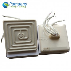 Flat Or Curved Ceramic Infrared Heater For Plastic Ir Heating Element, High Quality and Long Lifetime