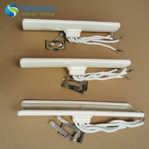Electric Ceramic Infrared Heating Elements with High Heating Temperature 800 Deg C