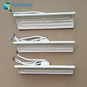 High Temperature Ceramic Infrared (IR) Panel Heaters with Long Lifetime