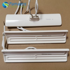 Factory Delivery Electric Far Infrared IR Ceramic Heater Element Plate for Sunna Heating