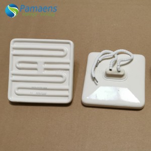 Flat Or Curved Ceramic Infrared Heater For Plastic Ir Heating Element, High Quality and Long Lifetime