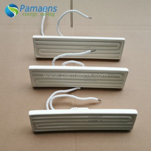 High Heating Efficient 120 * 120 mm Infrared Ceramic Heater with More Than 6000 Hours Life Span