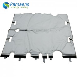 Customized Fiberglass Insulation Blanket for Drums, Tanks, Valves, Pipes, Flanges