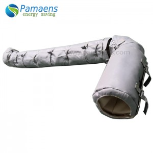 Flexible Energy Saving Ceramic Fiber Jacket for Exhaust Pipe Insulation