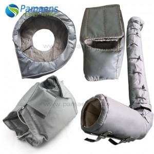 Customized Fiberglass Insulation Blanket for Drums, Tanks, Valves, Pipes, Flanges