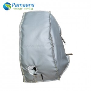 Reusable and Removable Thermal Insulation Jacket for Elbow