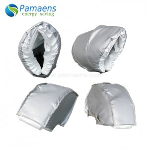 Reusable and Removable Thermal Insulation Jacket for Elbow