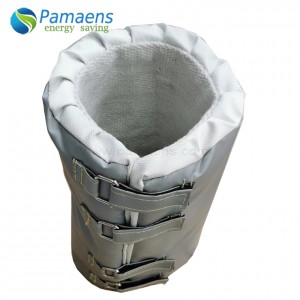 High Temperature Removable and Reusable Industrial Insulation Jacket Cover for Injection Machine
