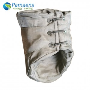 Stainless Steel Braided Cloth Exhaust Pipe Insulation Jackets for Very High Temperature Resistant