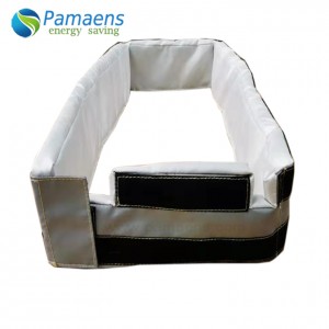 Removable Flexible Thermal Insulation Jacket for Plate Heat Exchanger
